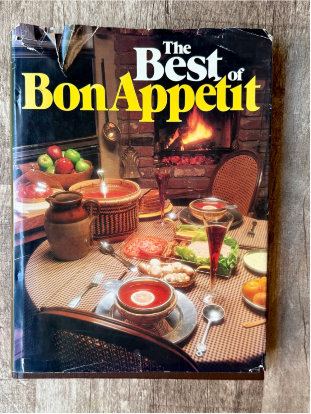 The Best of Bon Appetit Cookbook 1979 First Edition Green and Brown